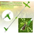thumbnail image 2 of EIMELI Weed Extractor Standing Plant Root Remover, Manual Weeders, 3 Claws Stand Up Weed Puller Garden Hand Tool Green, 2 of 8
