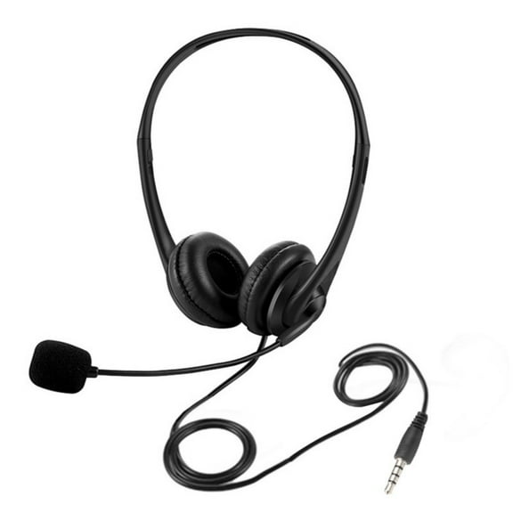 WINDLAND Over Ear Corded Headset with 3.5mm Plug Lightweighted Headphones and Comfortable