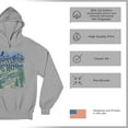 thumbnail image 6 of Country Roads Take Me Home Unisex Hoodie Rustic Mountains Road Trip Music, 6 of 7