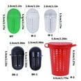 thumbnail image 3 of 5Pcs Fishing Baits Cage Tackle Conjoined Basket Feeder Holder Split Swim Feeder Basket Baits Feeder Basket Holder, 3 of 8