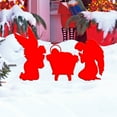 thumbnail image 1 of Christmas Day Comes Three Dimensional Garden Outdoor Festival Decoration Acrylic, 1 of 6