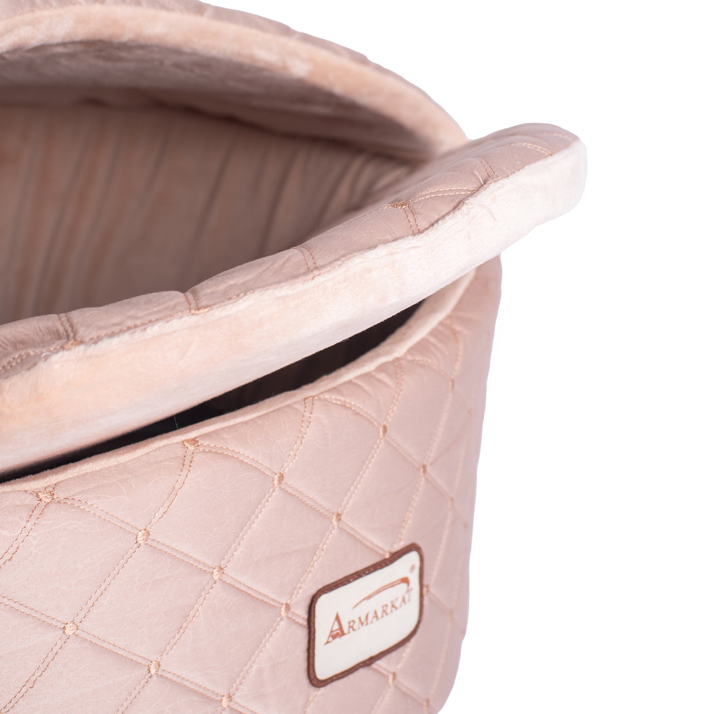 Armarkat Cat Bed, Medium, Light Apricot, C33HFS/FS-M