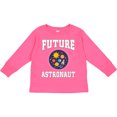 thumbnail image 3 of Inktastic Future Astronaut Outerspace Rocket Boys or Girls Long Sleeve Toddler T-Shirt, 3 of 5