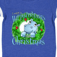 thumbnail image 4 of Inktastic I want a Hippopotamus for Christmas Boys or Girls Baby Bodysuit, 4 of 5
