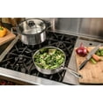 thumbnail image 4 of Black Cube Quick Release Stainless Steel 9.5" Saute Pan with Lid, Oven-Safe Cookware, 4 of 5