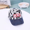 thumbnail image 1 of Sombrero de béisbol ajustable para niños, gorra de béisbol con bordado de Disney, Marvel, Spiderman, Mickey Mouse, sombrero de sol, vaquero, Hip Hop Fivean unisex, 1 of 2