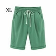 thumbnail image 1 of Pantalones cortos de entrenamiento Sonducket unisex con bolsillos cintura elástica Verde XL, 1 of 5