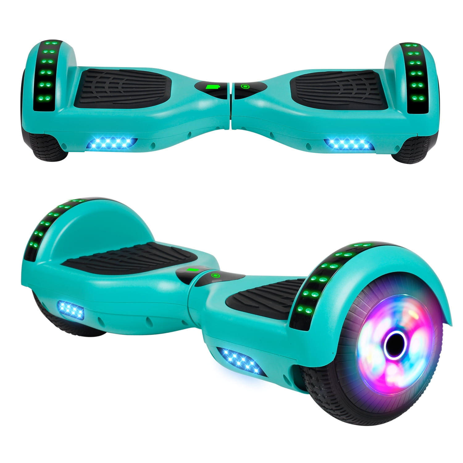 SISIGAD Hoverboard Two-Wheel Self Balancing Scooter 6.5" with Bluetooth