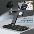 thumbnail image 5 of UUTO Magnetic Wireless Charger, Detachable Charging Station with QC3.0 Adapter for iPhone 13,12,Pro,Pro Max,Mini, AirPods(Watch Charging Cable NOT Included), 5 of 8