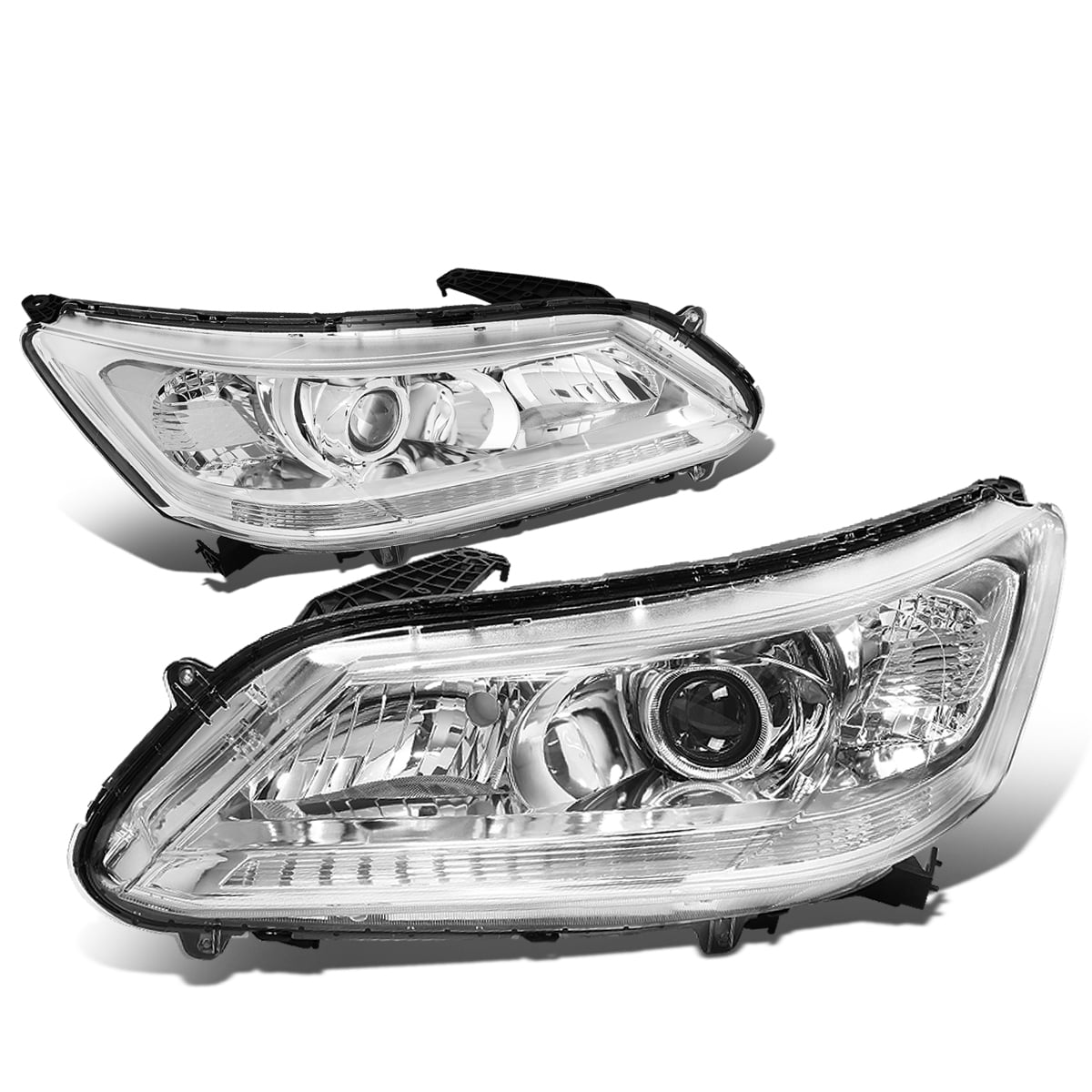 For 2013 to 2015 Honda Accord 4Door Sedan Pair Projector Headlight