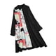 thumbnail image 1 of Vestidos casuales de camisa con botones sueltos estampados de manga larga con cuello vuelto para mujer Fridja yut218, 1 of 8