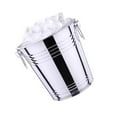 thumbnail image 2 of Stainless Steel Ice Bucket, Welded Bottom Double  Handheld Ice Bucket  for KTV, 2 of 8