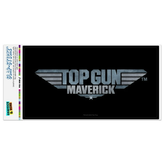 Top Gun: Maverick Logo Automotive Car Window Locker Bumper Sticker