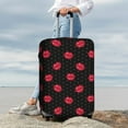thumbnail image 7 of Lsque red lips Printed Luggage Cover, Travel Luggage Protector,Scratch and Dirt Resistant, Fits 18-32 Inch Luggage-X-Large, 7 of 7