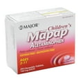 thumbnail image 2 of Major Children's Mapap Bubblegum Chewable Acetaminophen Tablets 160 mg (3 Packs of 24), 2 of 2