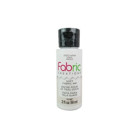 UPC: 0028995259722 | Plaid Fabric Creations Soft Fabric Ink 2oz White