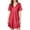 Wine, variant on ZyeKqe Sleep Shirts for Women V Neck Sleeveless Nightgown Casual Lightweight Comfy Loungewear Mini Dress