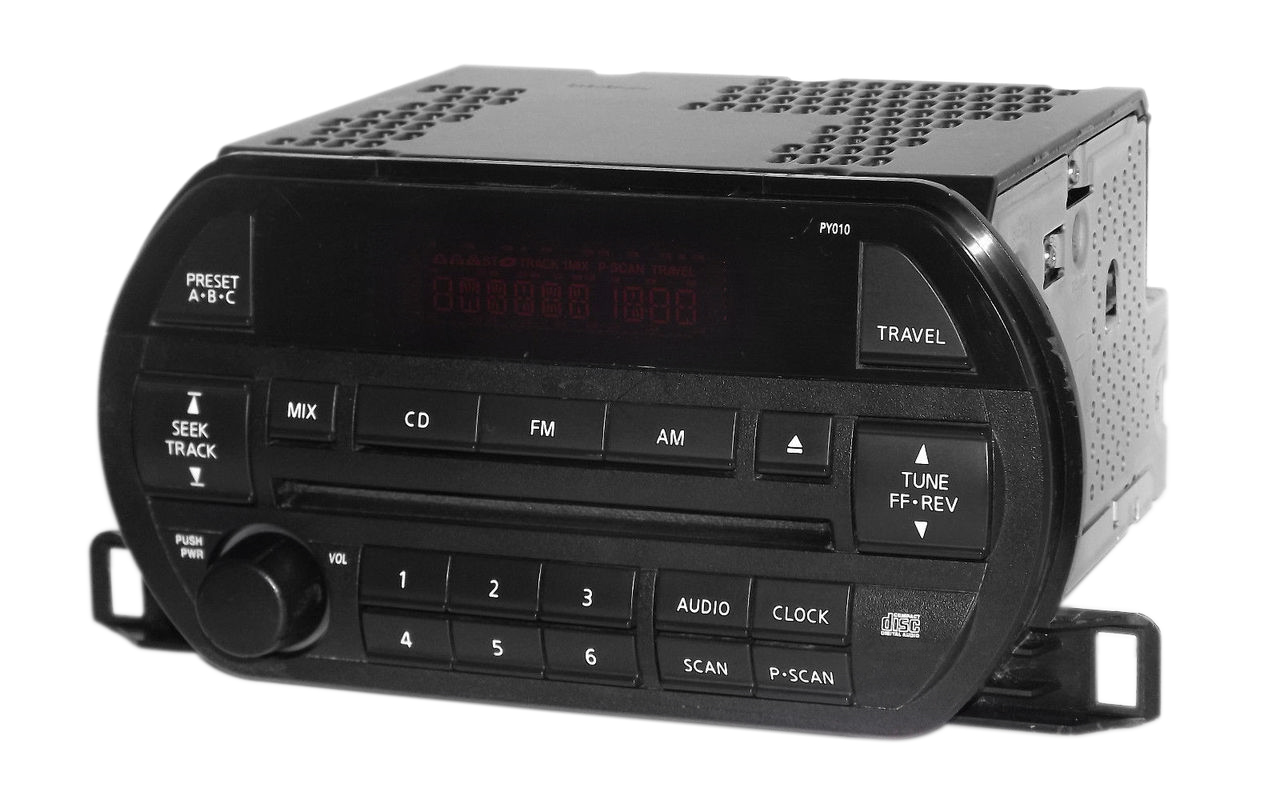 Restored 2002-03 Nissan Altima AM FM Single CD Player Radio OEM Original PY010 281858J000 (Refurbished)