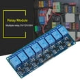 thumbnail image 4 of Joernso 5V/12V/24V 1/2/4/8 Channels Relay Module Board Good Anti-interference Strong Driving Ability Components Sturdy Mini Relay Board for Workshop, 4 of 8