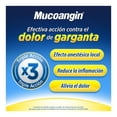 thumbnail image 4 of Mucoangin Auxiliar en alivio Dolor de Garganta Menta 18 pastillas 20 mg, 4 of 4