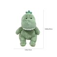 thumbnail image 3 of Dinosaur Plush Pillow Toy, Cute Stuffed Animal Doll, Multi-Purpose Decorative Pillow, Christmas Birthday Halloween Gifts for Girls Boys, Green Dino Plushie, 3 of 6