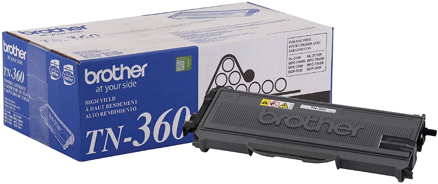 Brother TN360 High Yield Toner Cartridge Black Walmart Canada