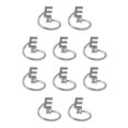 thumbnail image 3 of Jumpingount Mayúscula Anillo abierto Anillos de compromiso ajustables Regalo de joyería E mi 10piezas Jumpingount CBP132304, 3 of 4