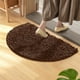 thumbnail image 4 of Alfombra Semicircular Absorbente de Agua para Baño, Entrada, Dormitorio, Inodoro, Baño, Antideslizante, 40 X 60 Cm, 4 of 6