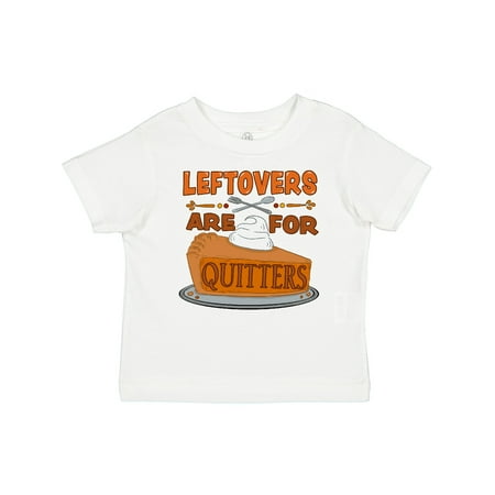 

Inktastic Leftovers Are for Quitters with Pumpkin Pie Gift Baby Boy or Baby Girl T-Shirt
