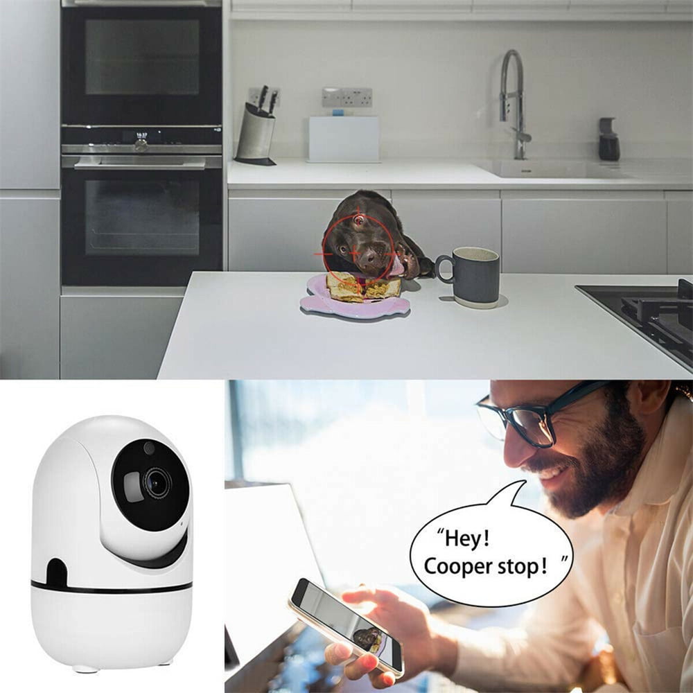 EASTIN Security Camera 1080P HD Pet/Baby/Nanny/Elderly Monitor with Sound Motion Detection 2-Way Audio,Pan/Tilt/Zoom WiFi Surveillance Camera,Wireless Home Cam with Night Vision Works