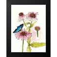 thumbnail image 2 of Wang, Melissa 11x14 Black Modern Framed Museum Art Print Titled - Floral Field Notes II, 2 of 5
