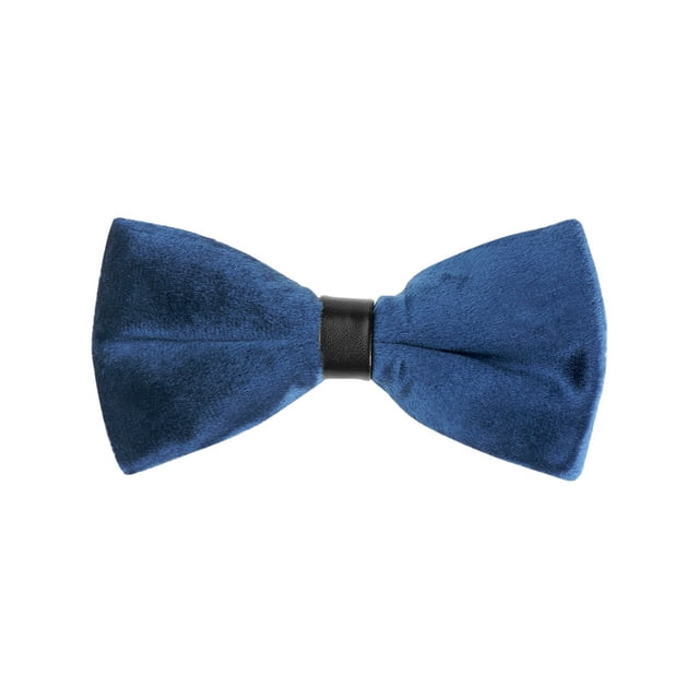 INSPIRAR CHIC Corbatas de Moño de Terciopelo Ajustables Pre-atadas para Prom, Boda, Tuxedo Talla Única Azul Real