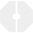 thumbnail image 4 of 20"OD x 4"ID x 7"C x 1"P Logan Architectural Grade PVC Contemporary Ceiling Medallion, Two Piece, 4 of 11