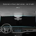 thumbnail image 5 of TUOBARR Car Windshield Sun Shade (55.1 X 27.6 Inches) , Foldable Car Sun Shade Windshield With Storage Pouch, Keep Vehicle Cool, 5 of 5