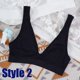 thumbnail image 1 of Sujetador sin costuras Sujetadores deportivos para mujer Sujetador de inmersión Top Mujer Espalda descubierta Deep V Lencería sexy Mujer Ropa interior Rib Bralette Tan Jianjun unisex, 1 of 2