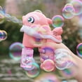 thumbnail image 1 of Kit de 2 pistolas de burbujas, máquina sopladora automática de ballenas para hacer burbujas para niños, pistola de burbujas, juguete de verano, cumpleaños, actividades al aire libre e interi, 1 of 5