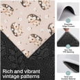 thumbnail image 3 of Cute Hedgehog Pattern with Flowers Kitchen Rugs Sets Of 3,Kitchen Runner Rugs Non Skid Washable,Decorative Kitchen Floor Mats for Kitchen,Sink,Laundry,17"x30"+ 17"x47" + 17"x59", 3 of 6