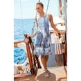 thumbnail image 3 of LASCANA LASCANA Women's Floral Tie-Dye Dress Contrast Stitching, 3 of 5