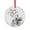 Pattern-2, variant on Owl Sitting on Top of A Mushroom Glass Christmas Ornament Holiday Decor And Xmas Gifts Ideas Cute Animal Owl Christmas Ornaments Crystal Hanging