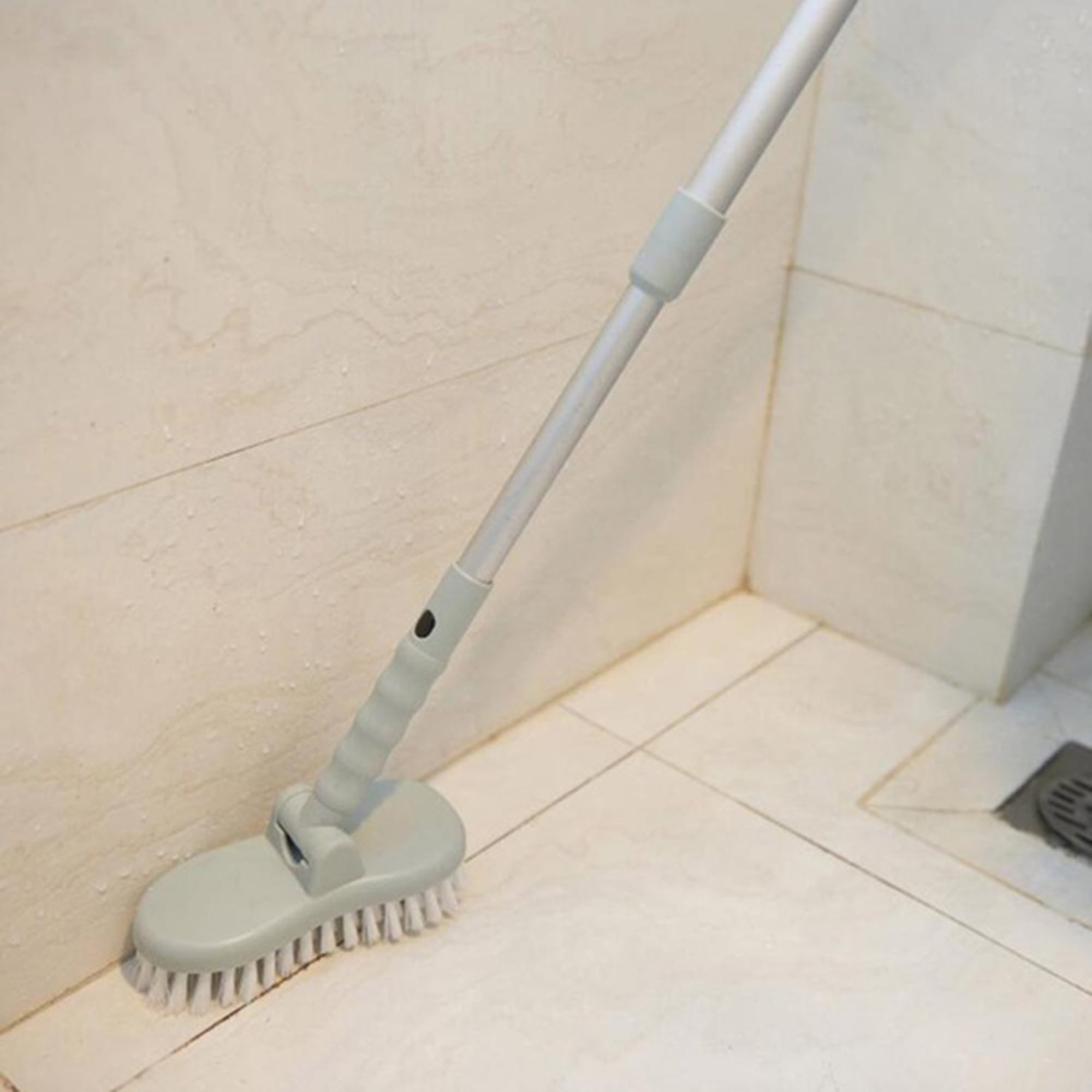 Handle Bristle Brush Door Window Scour Bath Floor Tiles Shower Cleaning  Tool NEW