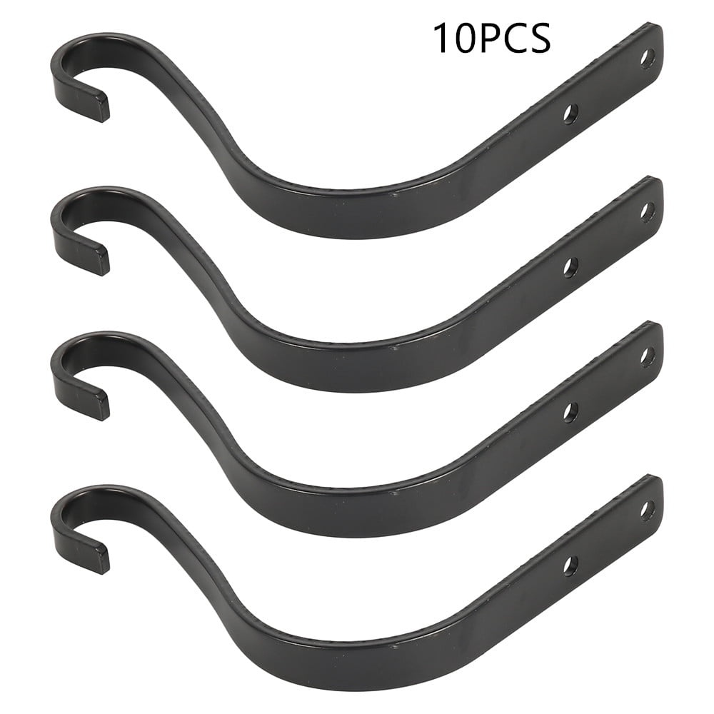 Harupink Iron Wall Hooks Outdoor Decorative Hook for Hanging Planter