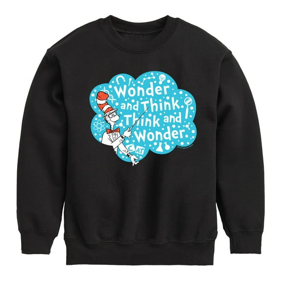 Cat in the Hat - Wonder And Think - Kids Crew Fleece