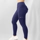 thumbnail image 1 of MKLEKYY Leggings deportivos para mujer, pantalones de yoga básicos, de cintura ancha, lisos, con múltiples bolsillos, 1 of 4