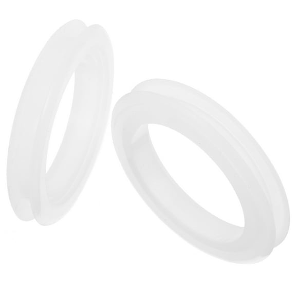 2 Pcs Parasol Hole Ring Thicker Portable Outdoor Umbrella Silicone Eyelet Cover