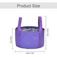 thumbnail image 1 of Juego de 2 cubos portátiles plegables, cubo plegable para jardín, aire libre, camping ShuxiuWang 8390606540539, 1 of 1