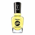 thumbnail image 1 of Sally Hansen, Miracle Gel Nail Polish Shade 055 El empaque puede variar, Lemonchillo (Neon), 1 of 3
