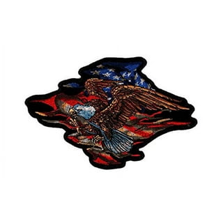 Eagle Patch, Large Back Patches for Jackets and Vests 