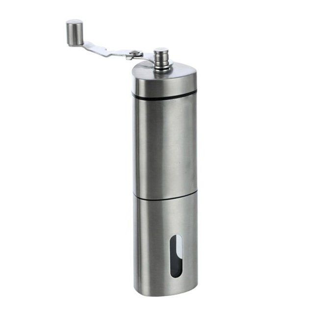 Herramienta De Molino De Molienda De Especias / Hierbas De Molinillo De Café Manual De Acero Inoxidable No transparente Baoblaze Molinillo de café de mano