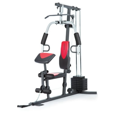 kwartaal bezig Lam Weider Pro 6900 Home Gym System with 125 Lb. Weight Stack - Walmart.com