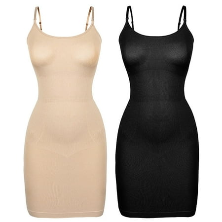 Women Shapewear Slips for Under Dresses Cami Full Silp Dress Tummy Control Seamless Body Shaper Corset Sexy Lingerie Underwear